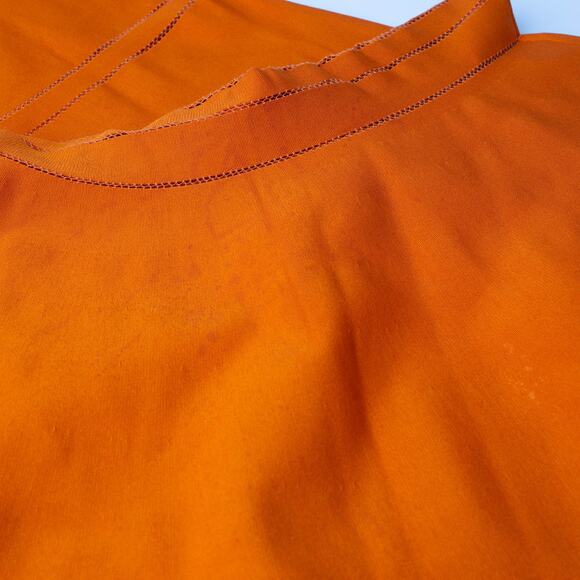 SIMKHAI Louella Midi Dress in Orange - Picture 8 of 11